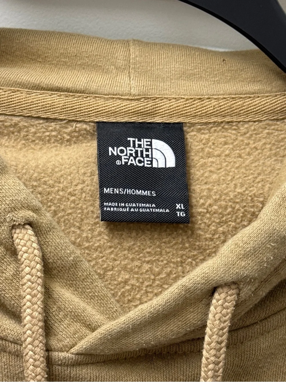 The North Face Men’s XL Tan Never Stop Exploring Hoodie Hooded Sweatshirt